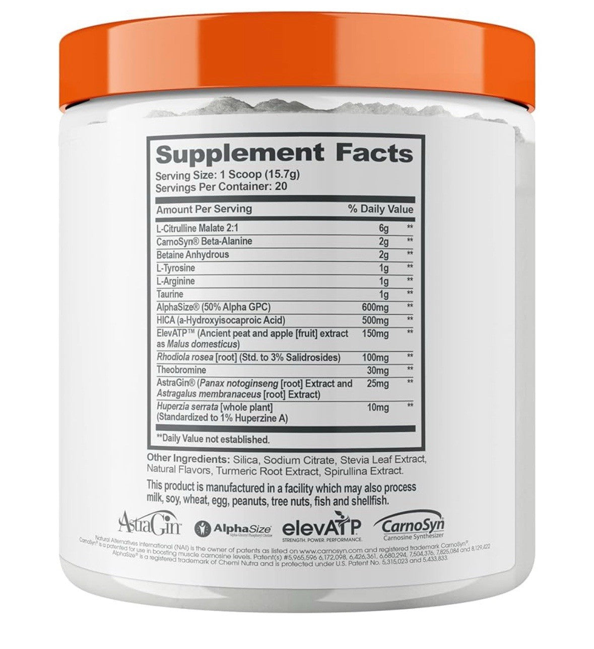 The Genius Brand Preworkout Sour Apple