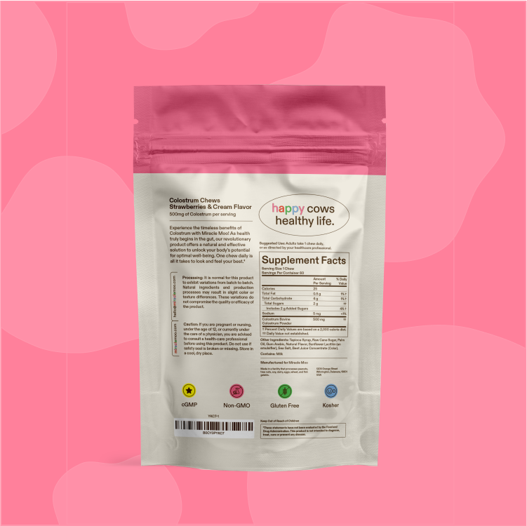 Miracle Moo Colostrum Chews