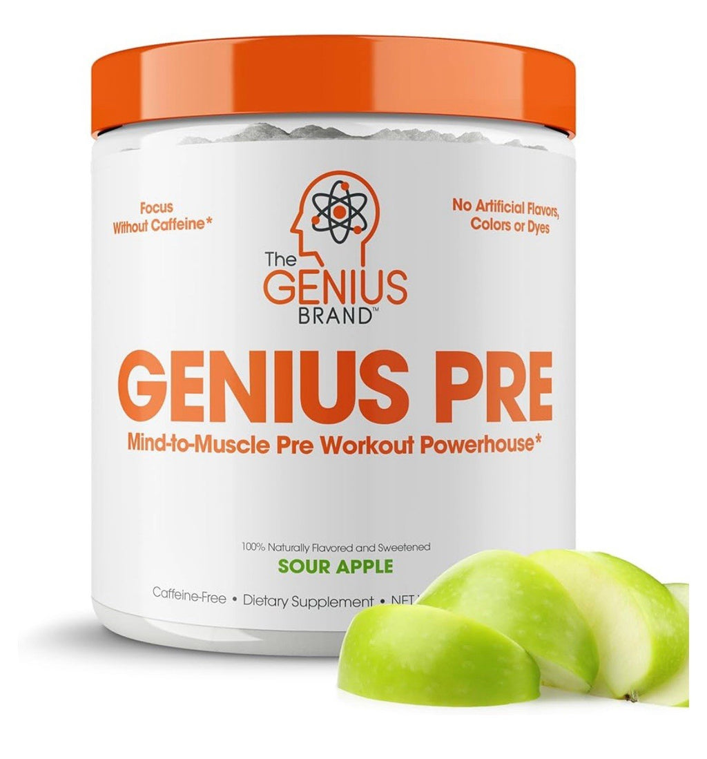The Genius Brand Preworkout Sour Apple