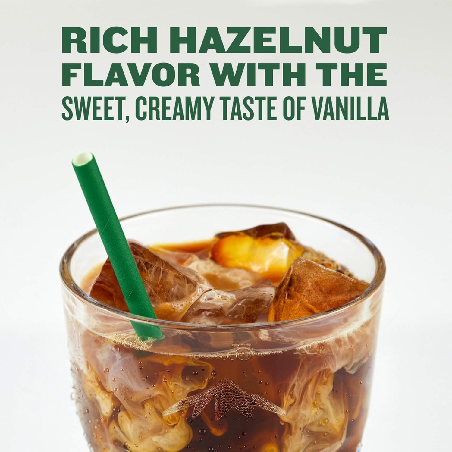 Green Mountain Coffee Roasters ICED Hazelnut Cream, Single Serve Keurig K-Cup Pods, Flavored Iced Coffee, 72 Count