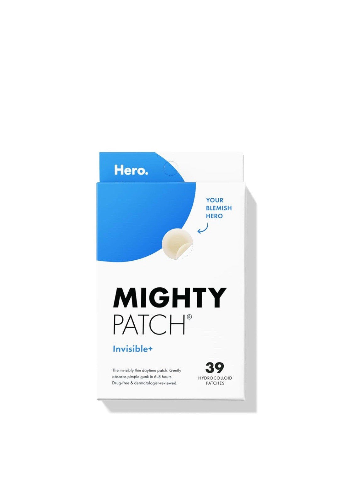 Hero Cosmetics MIGHTY PATCH Hydrocolloid 2 39 INVISIBLE+ Patches 72 Total